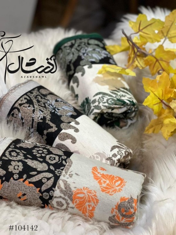شال موهر پاییزه دورو طرح ترمه