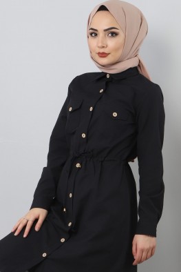 مانتو مشکی
