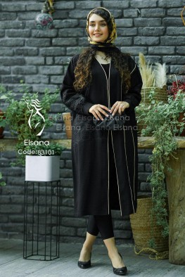 مانتو مدل هامین مشکی
