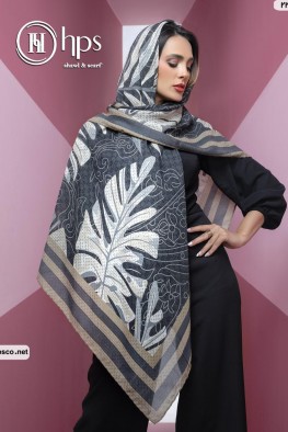 روسری گارزا دست‌دوز بهاره کد 3831055