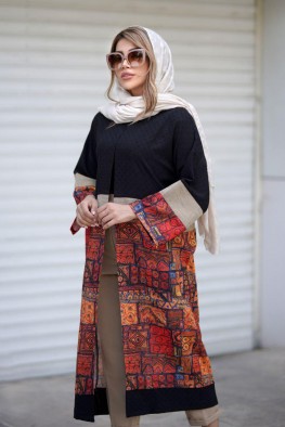 مانتو مدل الهام کد 3865197
