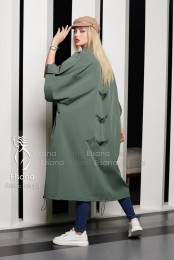 بارانی مدل ژیوار سبز
