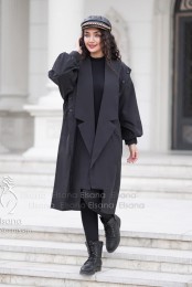 بارانی مدل هیلدا مشکی