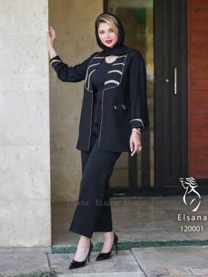 مانتو مدل نازان مشکی