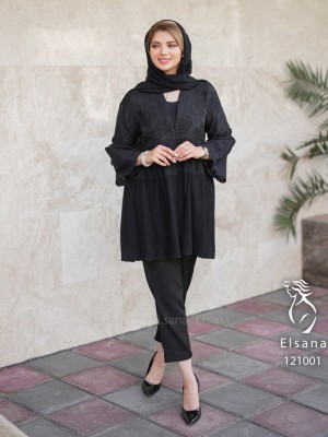 مانتو مدل مهوین مشکی