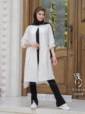 مانتو مدل هورسان کد  4342104
