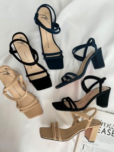 کفش پاشنه کره ای 3268