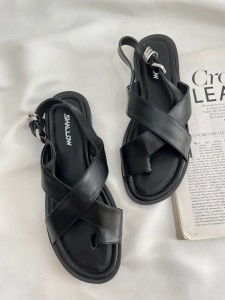 صندل ضربدری چرمی 2235
