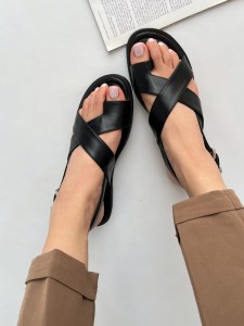 صندل ضربدری چرمی 2235