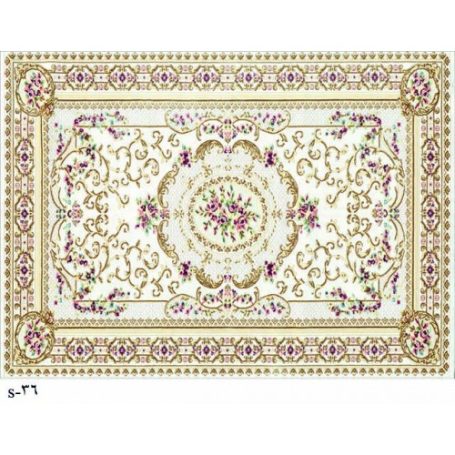 قالیچه فانتزی 1/5 متری - کد 329524