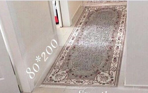 قالیچه طرح ابریشم راهرویی 80*200- کد: 330619
