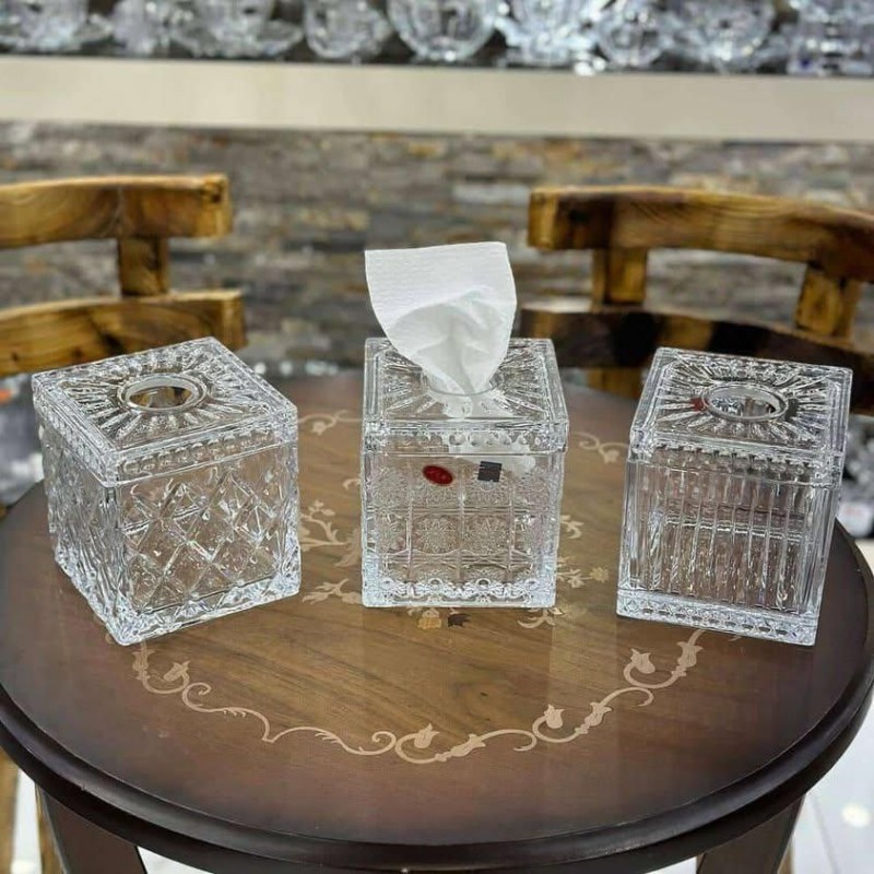 جادستمال کریستالی مدل مکعب