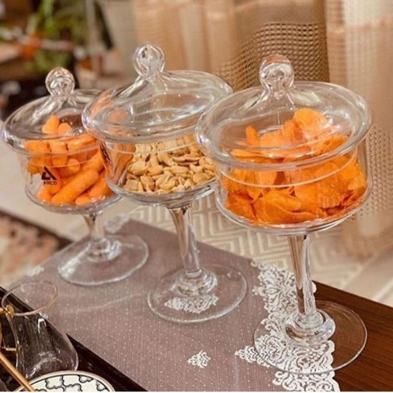 کندی شیشه ای سه سایز
