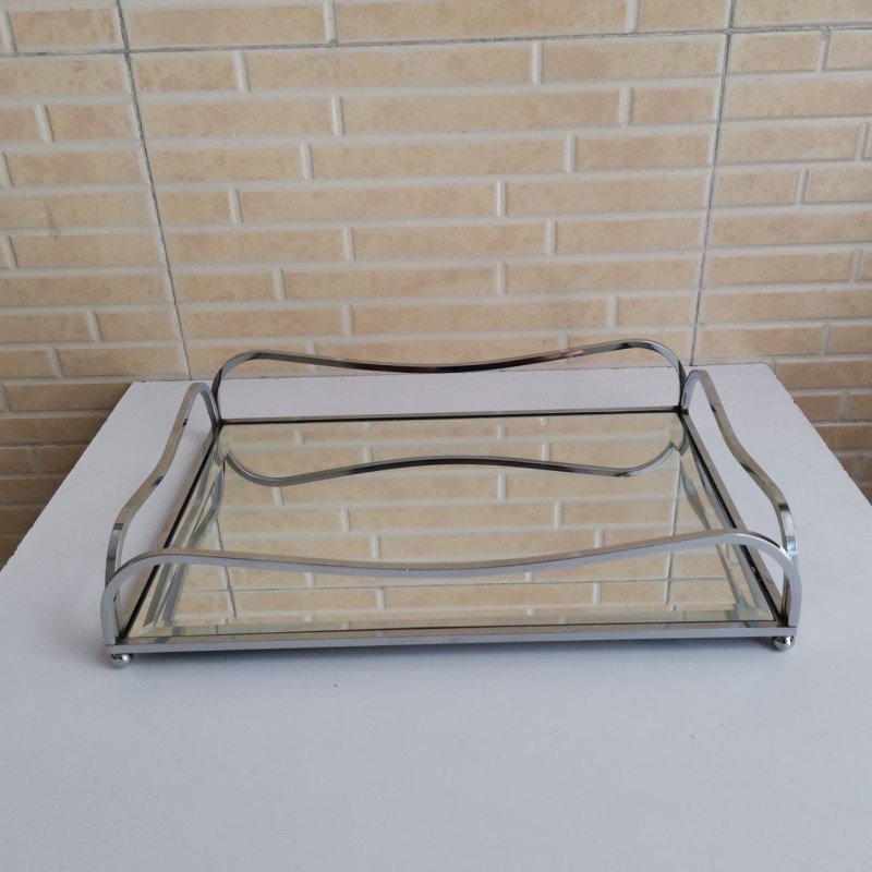سینی کف آینه مستطیل