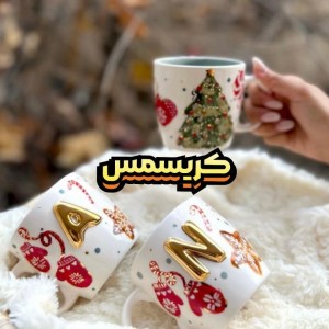 ماگ دسته دار سرامیکی مدل حروف جدید