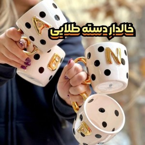 ماگ دسته دار سرامیکی مدل حروف جدید