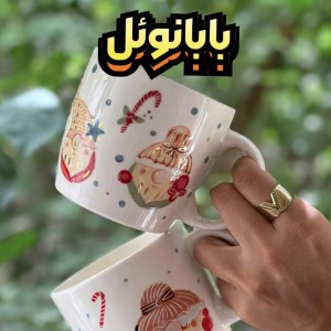 ماگ دسته دار سرامیکی مدل حروف