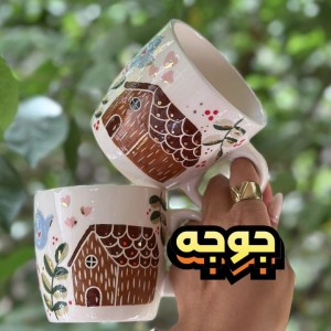ماگ دسته دار سرامیکی مدل حروف
