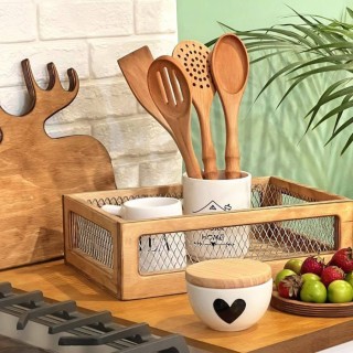 باکس نظم دهنده چوبی مدل پنجره