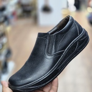 فروووش ویژه کفش مجلسی مردانه و پسرانه چرم طبیعی تبریز مدل 290  رنگ مشکی مناسب اقایان خوش سلیقهه  با ارسال رایگان