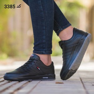 کفش اسپرت ونس  مدل تامی ست زنانه مردانه شیک و با دوام  مشکی تمام  با ارسال رایگان  3385