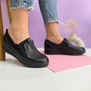 فروش جذاب کفش طبی  راحتی اداری زنانه نرم و سبک مشکی ارسال رایگان