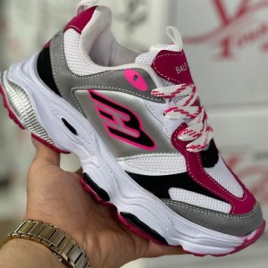 حراج ویژه کفش کتونی اسپرت زنانه دخترانه مدل بالنسیاگا Balenciaga رنگ سفید صورتی مشکی زیبا شیک   با ارسال رایگان