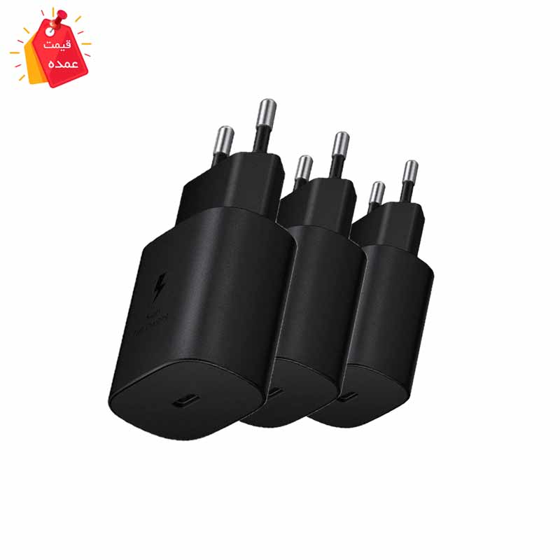 خرید عمده شارژر تایپ سی | TYPE-C سامسونگ 2Amp کپی 25 وات مدل: EP-TA800  کد:SH-1087