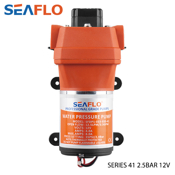 پمپ آب SEAFLO سری 41 کمپر و کاروان 2.4 BAR سی فلو SH-1157