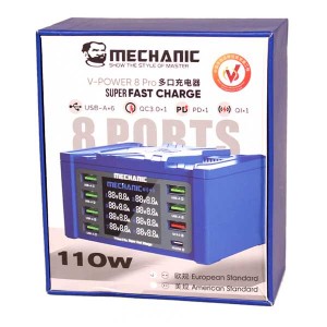 مولتی شارژر تستر مکانیک V-POWER 8 PRO کد SH-1168