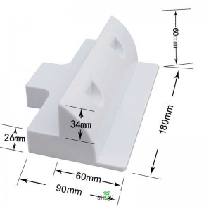 پایه نصب پنل خورشیدی ABS کمپر و کاروان SH-1175