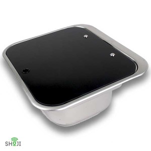سینک کمپر استیل درب دار SH-1224