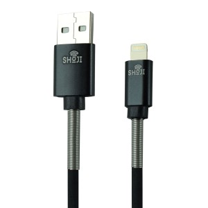 خرید کابل شارژر لایتنینگ ژله ای+سوکت  LIGHTNING_شوجی