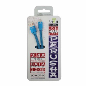 خرید کابل شارژر میکرو بافته شده+کابل میکرو یو اس بی_شوجی ایران