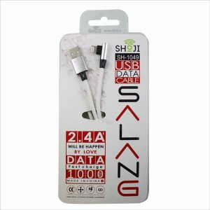کابل شارژر شوجی SH-1049 لایتنینگ اپل آیفون مخصوص گیمینگ با سوکت  لایتنینگ
