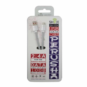 بهترین کابل usb  اندروید با روکش بافته شده کنفی_شوجی ایران