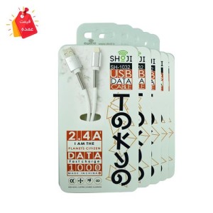 فروش عمده کابل شارژر لایتنینگ ژله ای +سیم کابل شارژر-شوجی ایران