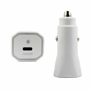 شارژر فندکی خودرو تایپ سی اپل PD طرح اصلی آیفون 13 پرومکس 20 وات SH-1085