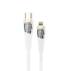 کابل شارژر تایپ سی به لایتنینگ 27W PD فوق سریع 1.2متر شوجی SH-1099
