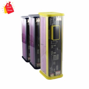 خرید عمده پاور بانک شیشه ای 20000 میلی آمپر سوپر فست شارژ  PD شوجی SH-1059