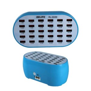 هاب شارژر ، مولتی شارژر رومیزی 30پورت هوشمند RL-304M RELIFE ریلایف SH-1114