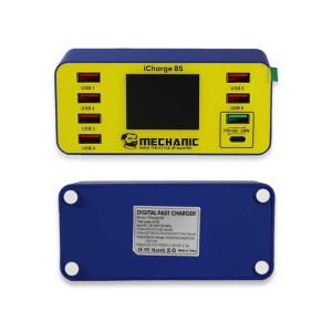 هاب شارژر ، مولتی شارژر فست هوشمند 8 پورت  MECHANIC iCHARGE 8S PD مکانیک  SH-1112