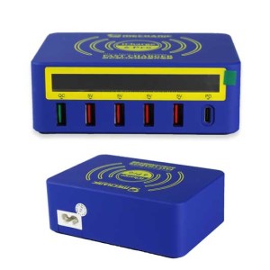 هاب شارژر ، مولتی شارژر فست وایرلس 6 پورت  MECHANIC 6PRO PD مکانیک  SH-1108