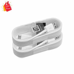 خرید عمده کابل شارژر میکرو یو اس بی اندروید سامسونگ ECB-DU4EWE سفید 1.5 متری کد: SH-1104