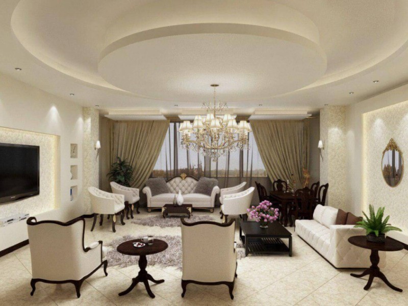 چیدمان اتاق پذیرایی عروس