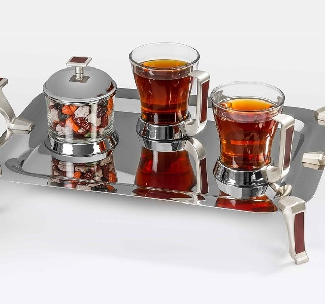 سرویس چایخوری طرح چوب 581T