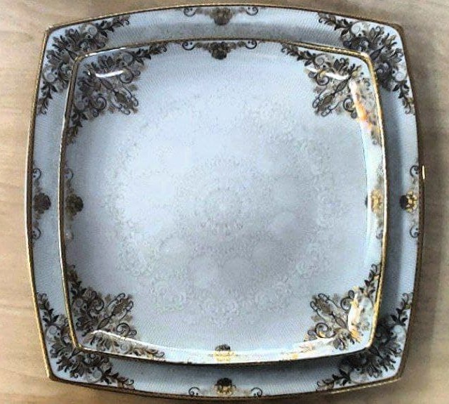 سرویس چینی 105 پارچه پردیس کاشان پاریس طرح  کد 492