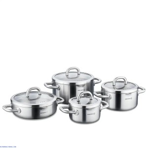 سرویس قابلمه 8 پارچه استیل  کرکماز مدل Alba A2795 باضمانت اصالت