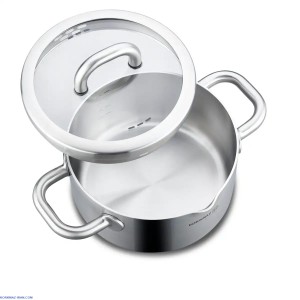 سرویس قابلمه 8 پارچه استیل  کرکماز مدل Alba A2795 باضمانت اصالت