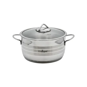 سرویس قابلمه 8 پارچه استیل یونیک مدل UN-9900